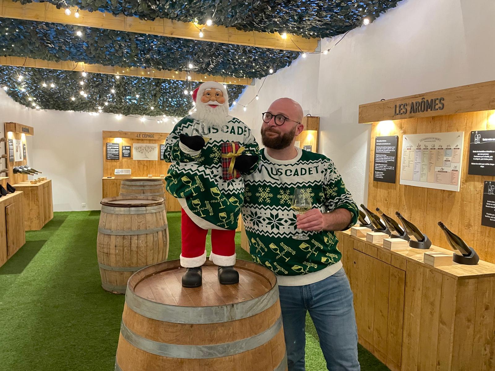 Pull de noël Muscadet